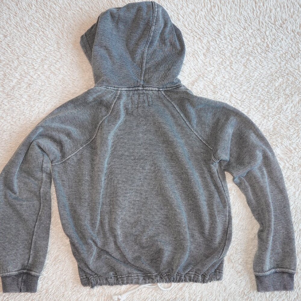 Women's Size Medium Bent Hook Marina Table Rock Lake Gray Hoodie - Picture 4 of 4